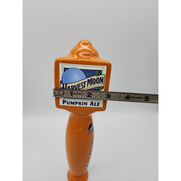 Blue Moon's Harvest Moon Pumpkin Ale Draft Beer Tap Tapper Bar Barware Seasonal - Picture 8 of 12
